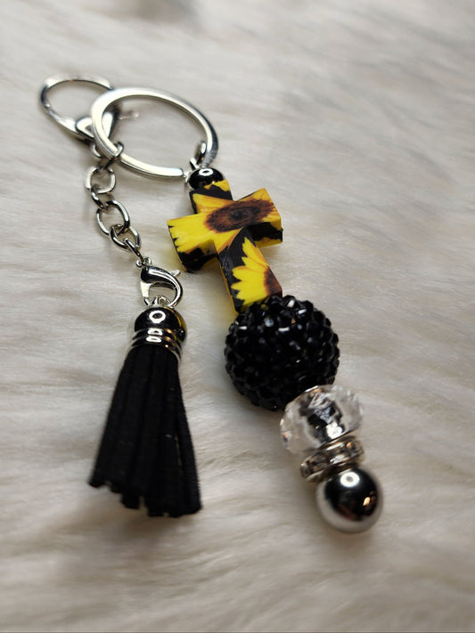 Faith Key Chain Bars (sunflower)