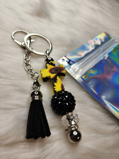 Faith Key Chain Bars (sunflower)